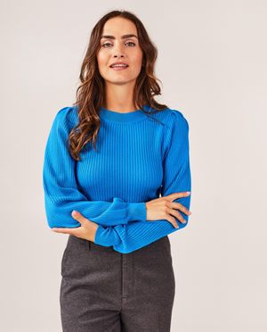 Pulls - Pull en fin tricot c&ocirc;tel&eacute;