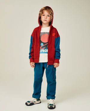 Pantalon bleu, coupe gargo - CKS