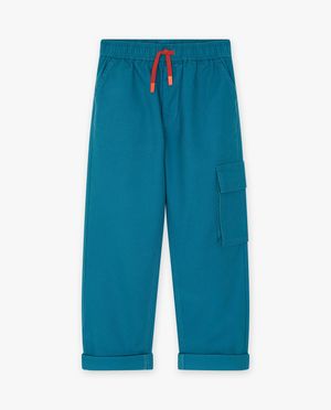 Jeans - Blauwe broek, cargo fit