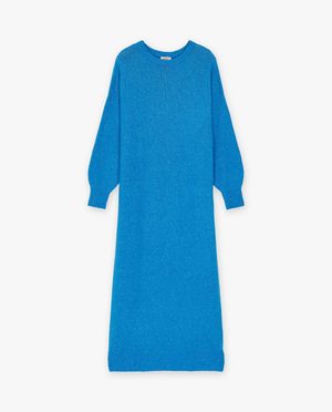 Robes - Longue robe tricot&eacute;e