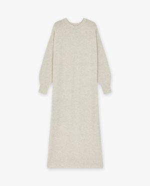 Robes - Longue robe tricot&eacute;e
