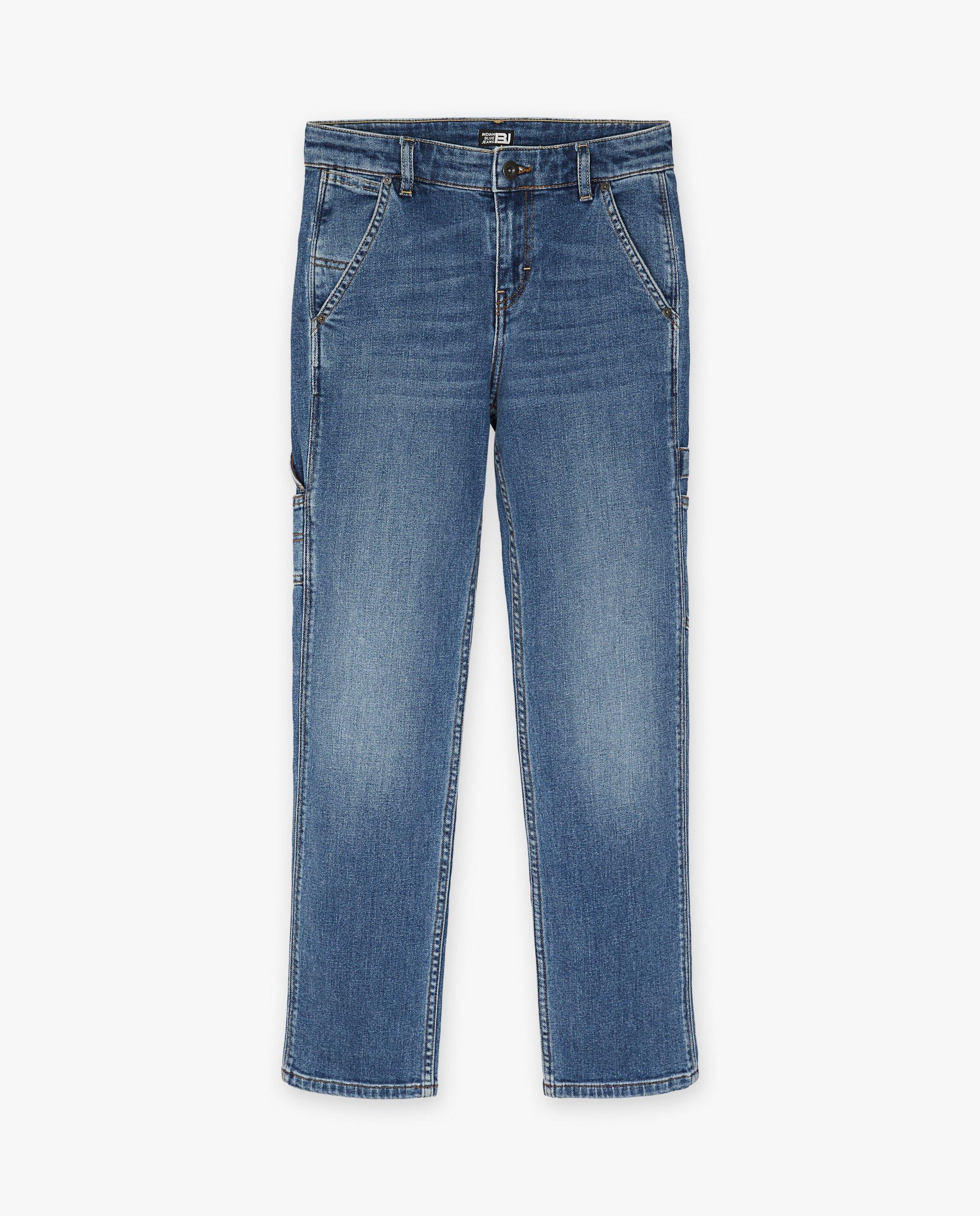 Jeans bleu, coupe droite - Indian Blue Jeans