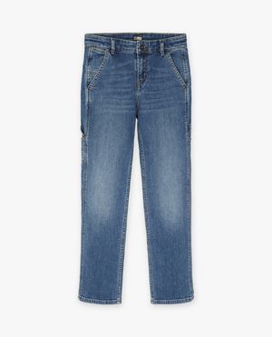 Jeans bleu, coupe droite - Indian Blue Jeans