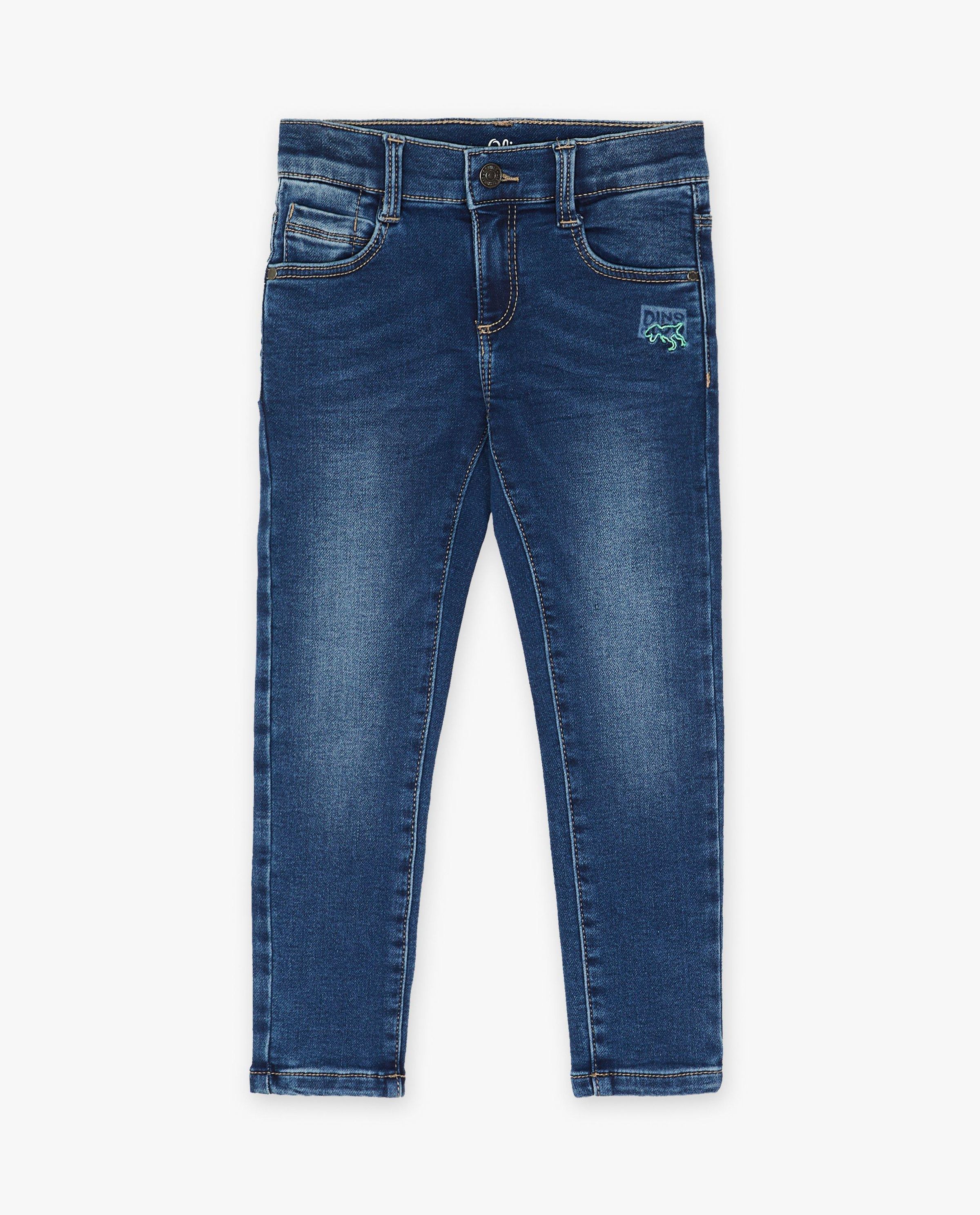 Blauwe jeans, slim fit - S. Oliver