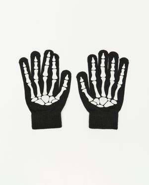 Handschoenen met glow in the dark-print - Fish & Chips