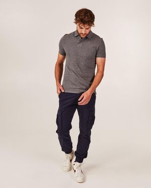 Donkerblauwe polo - S. Oliver