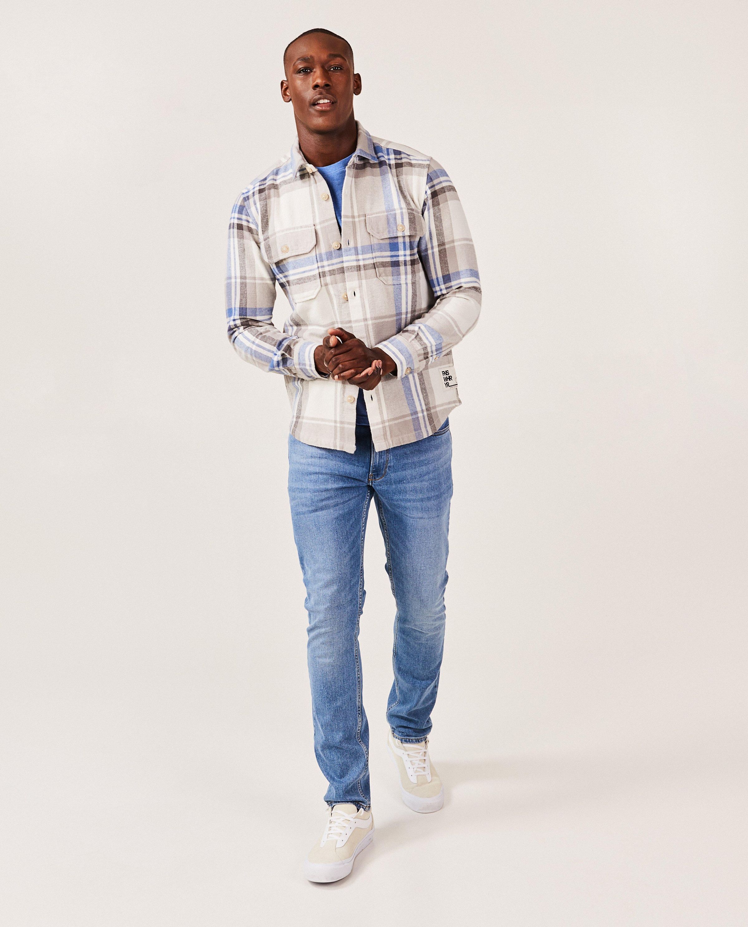 Hemd met ruiten, slim fit - S. Oliver