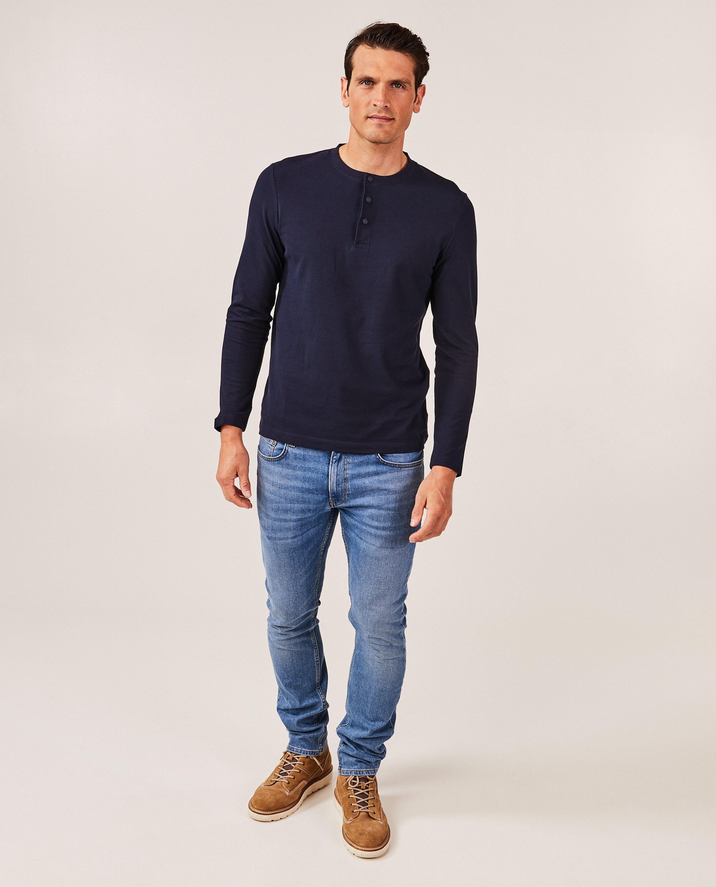 Longsleeve met structuur - S. Oliver