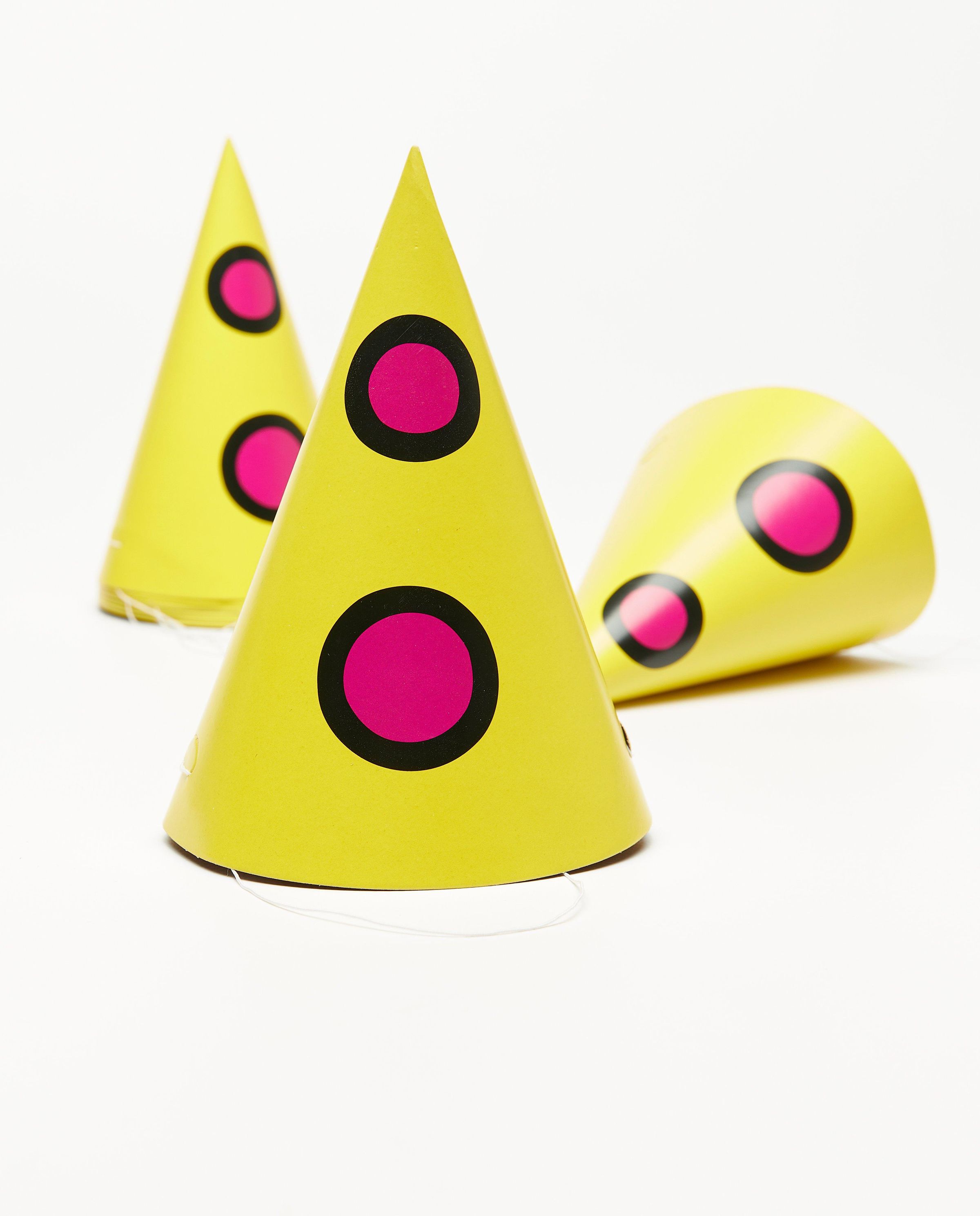 Lot de 8&nbsp;petits chapeaux de f&ecirc;te - Bumba