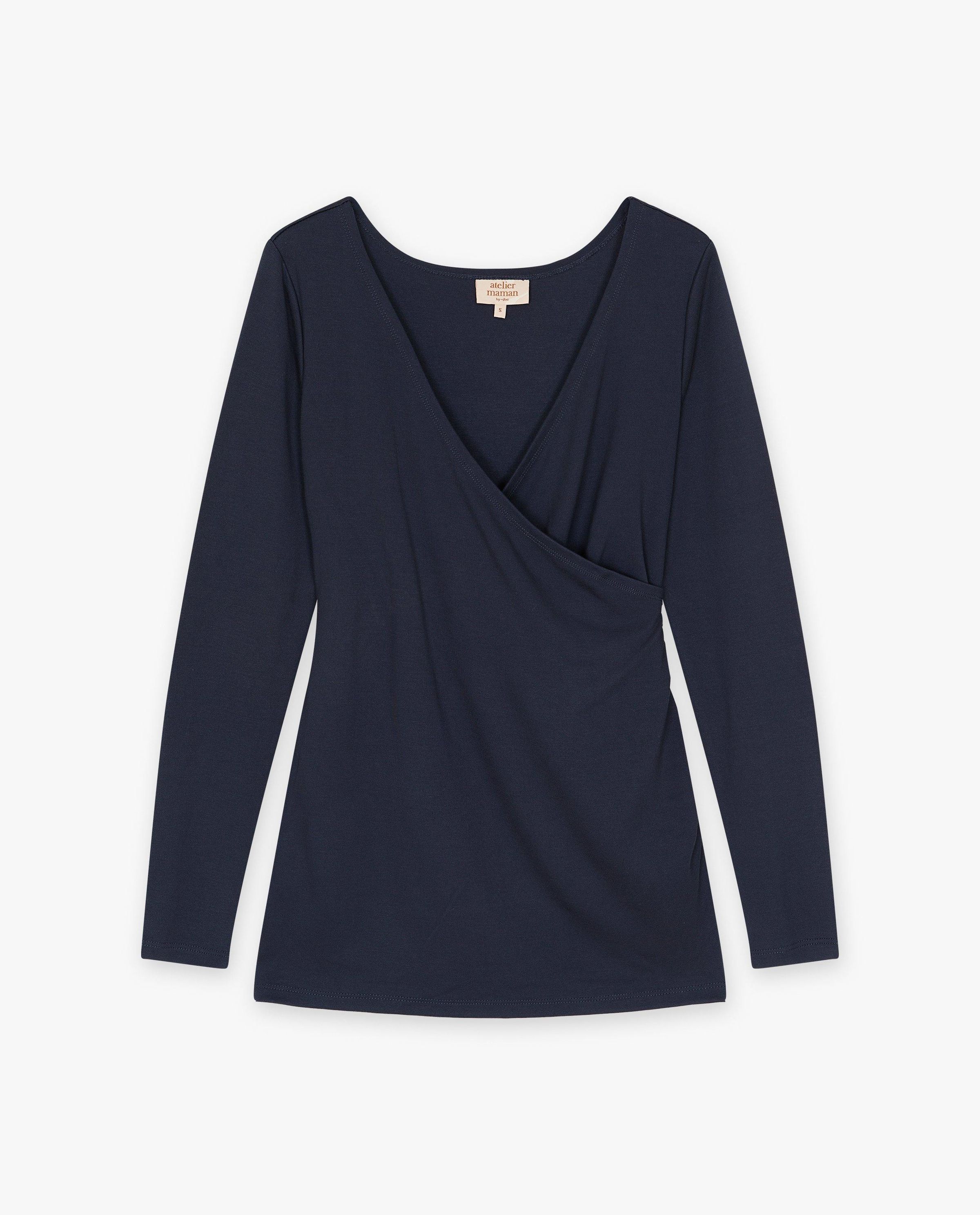 T-shirt &agrave; manches longues, grossesse - Atelier Maman
