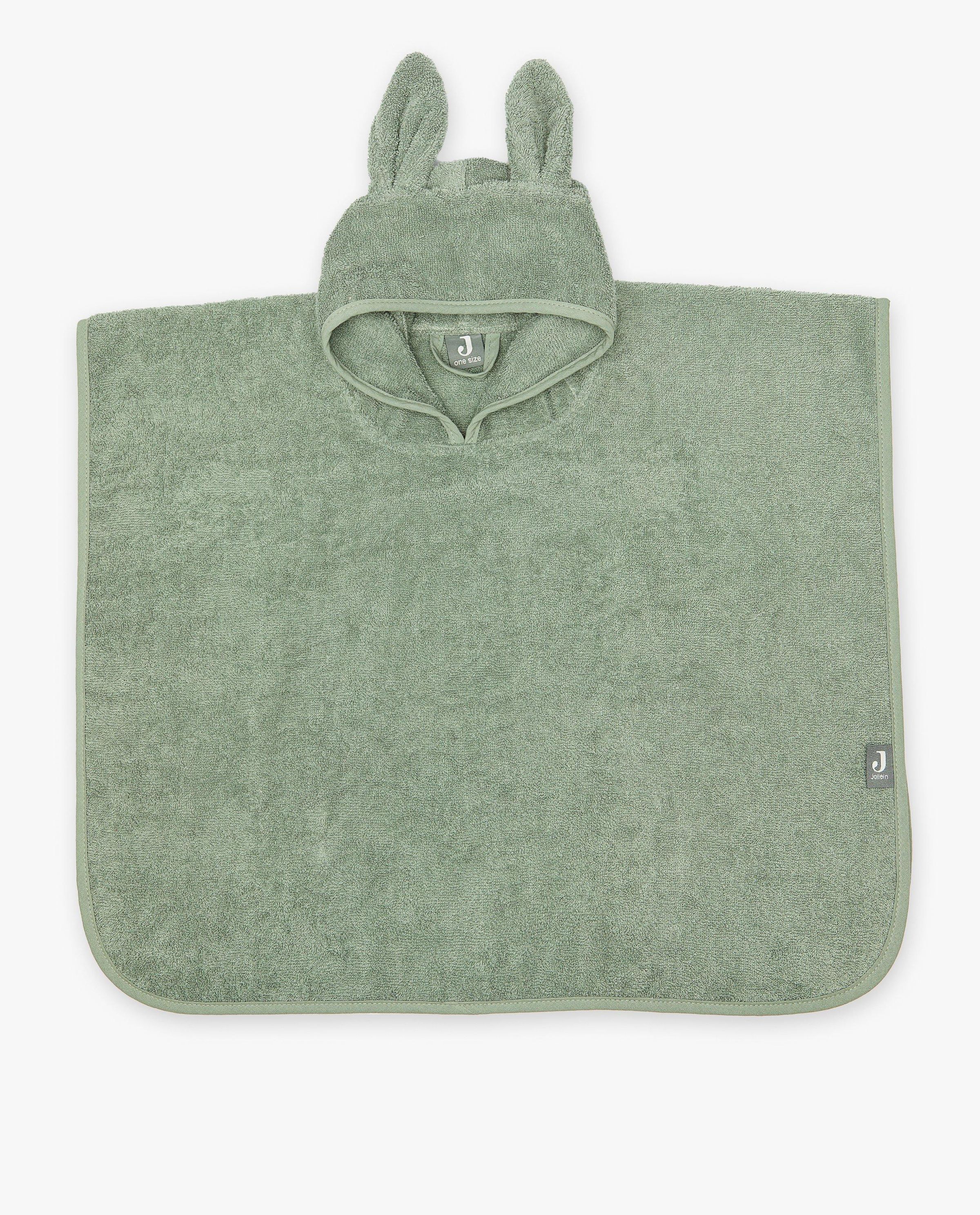Groene badponcho - Jollein