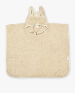 Beige badponcho - Jollein