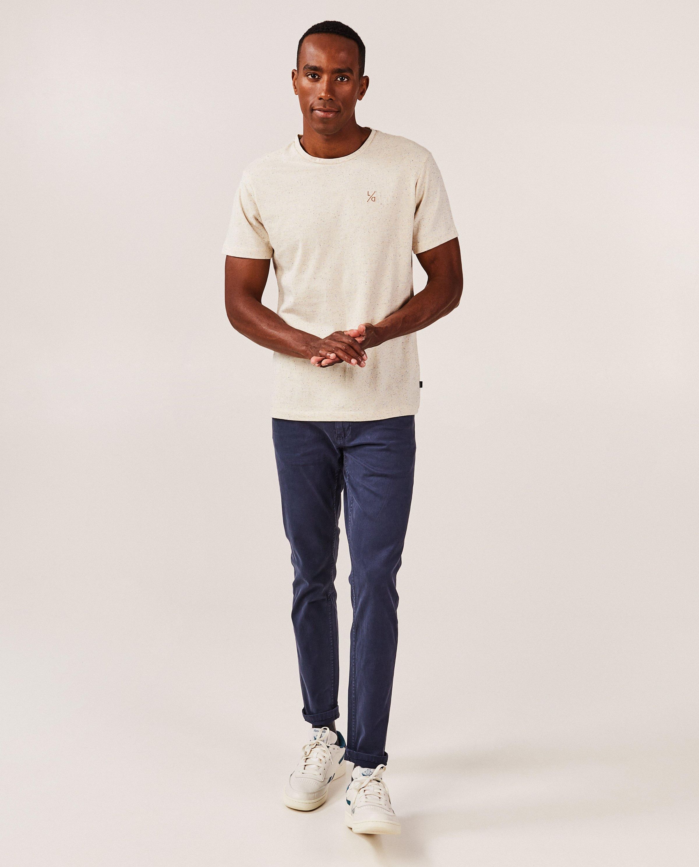Donkerblauwe broek, slim fit - OVS