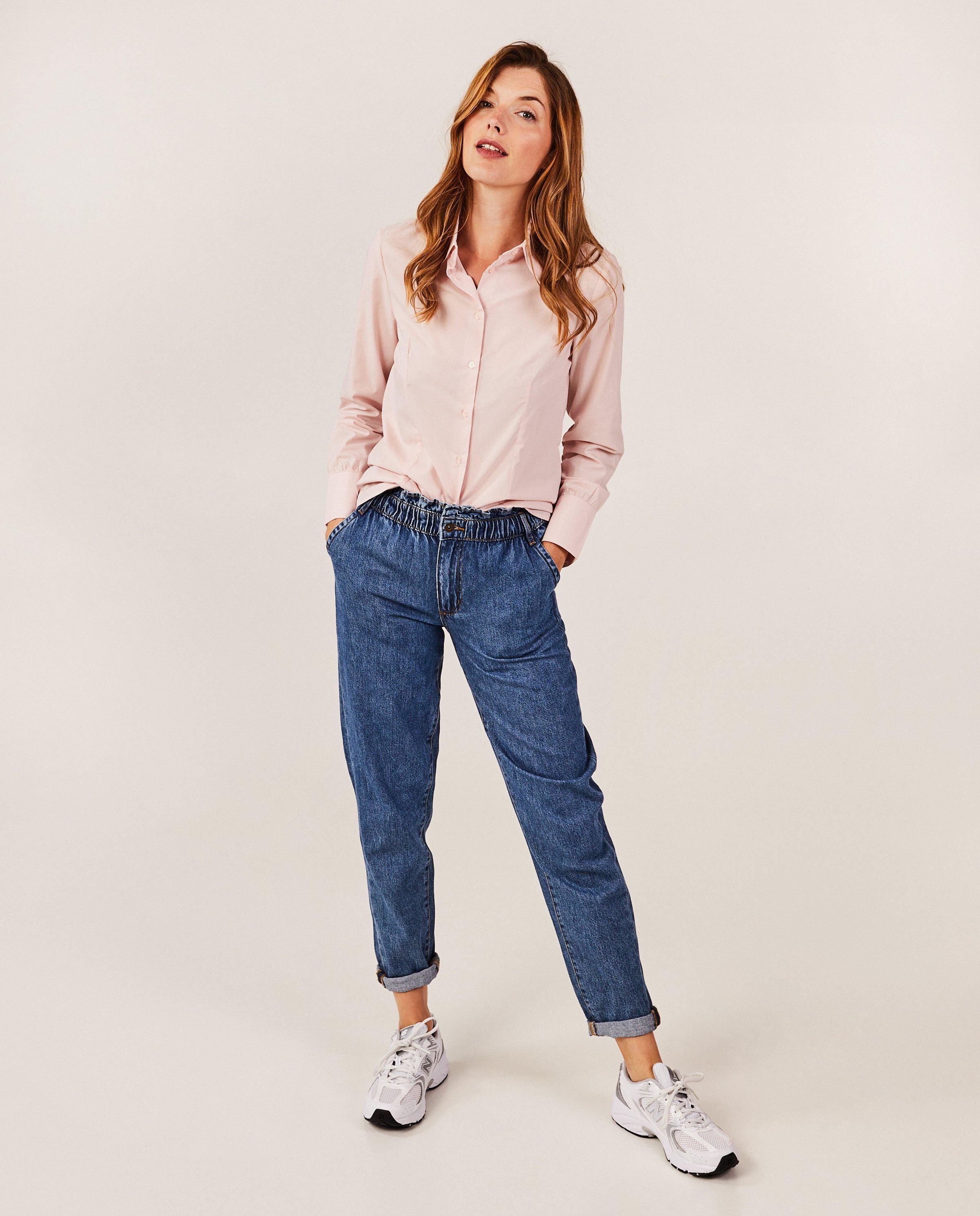 Roze hemd, slim fit - OVS