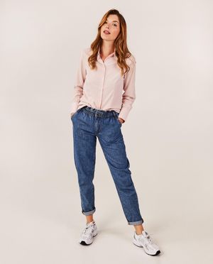 Roze hemd, slim fit - OVS