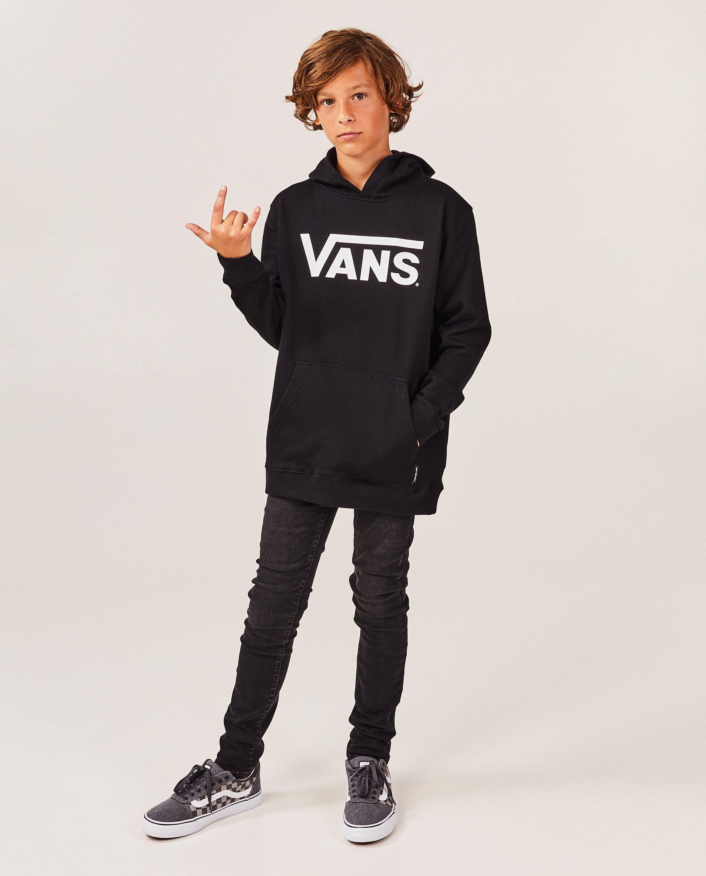 Zwarte hoodie met opschrift - Vans
