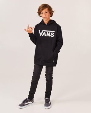 Zwarte hoodie met opschrift - Vans