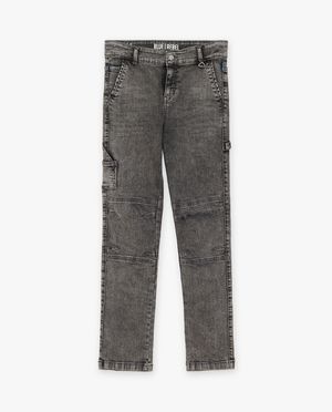 Grijze jeans, regular fit - Blue Rebel