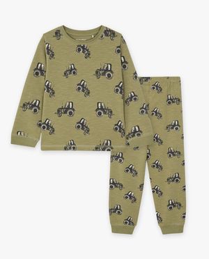 Pyjama met tractorprint - Minymo