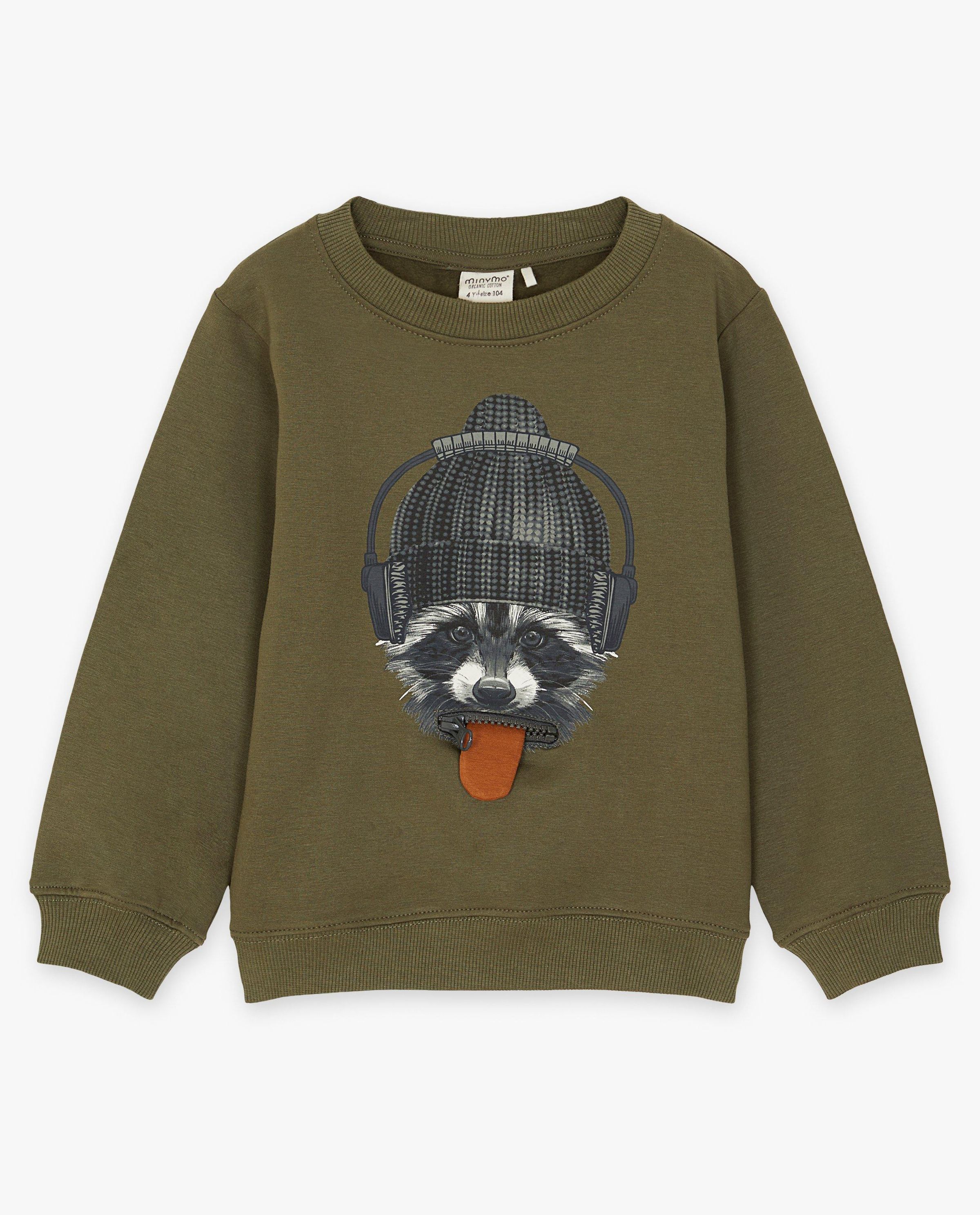Sweater met interactieve print - Minymo