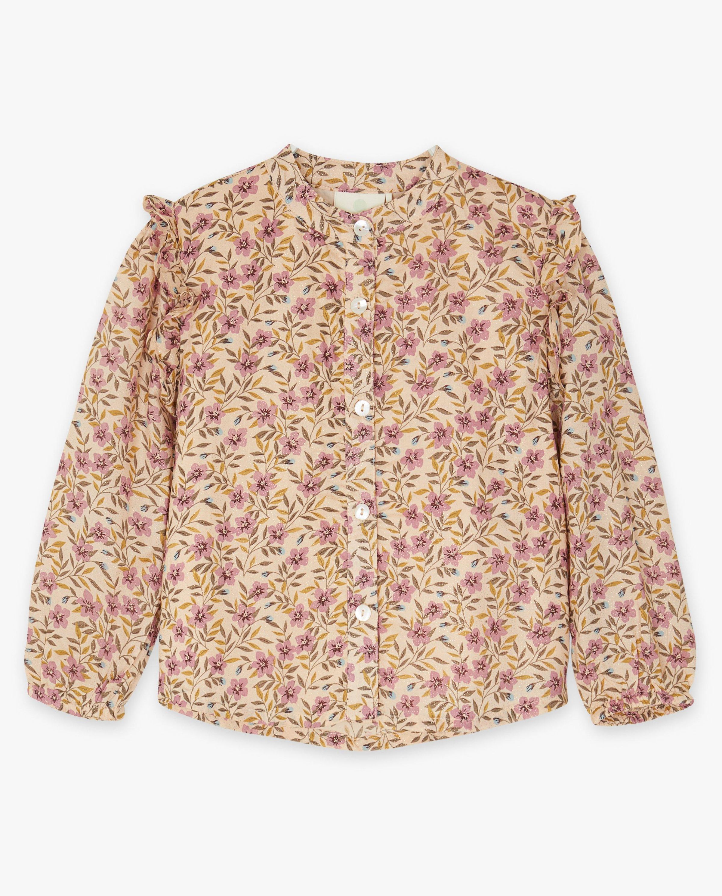 Blouse fleurie - Enfant
