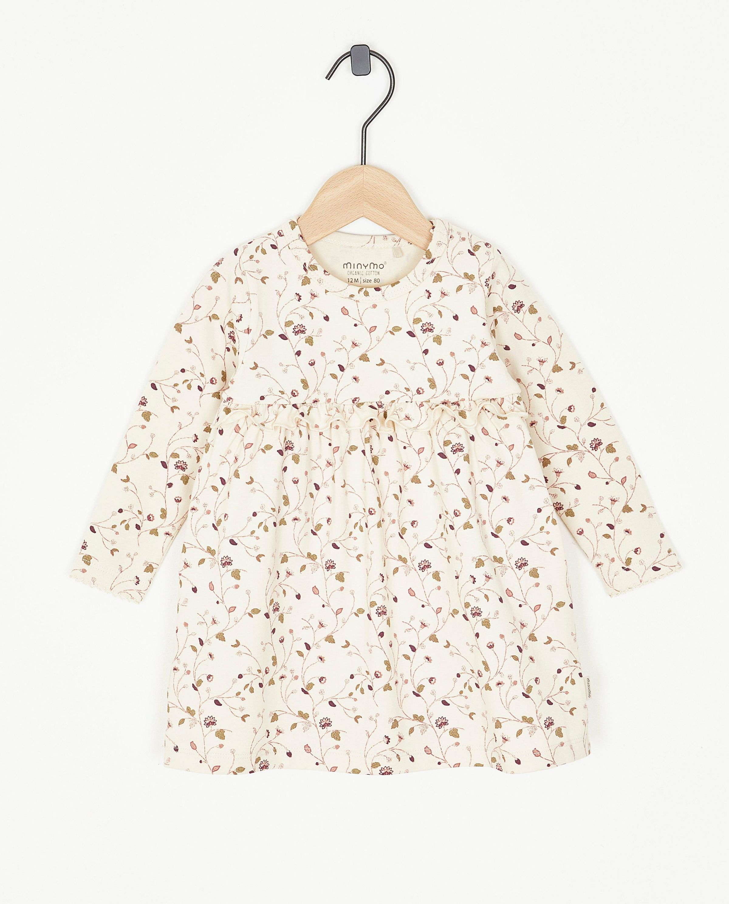 Jurk met bloemenprint - Minymo