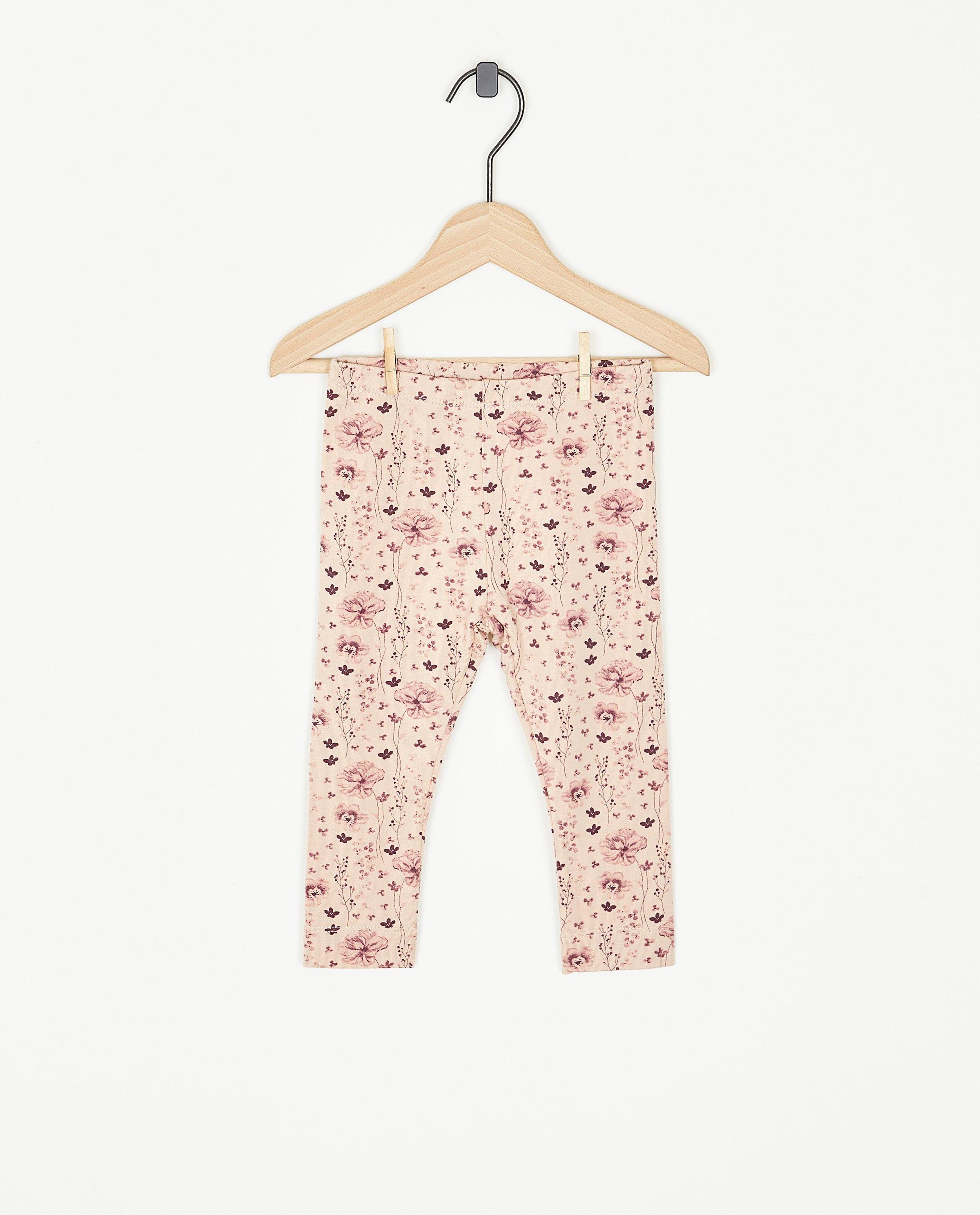 Legging met bloemenprint - Enfant