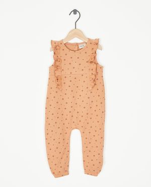 Kruippakje met bloemenprint - Minymo