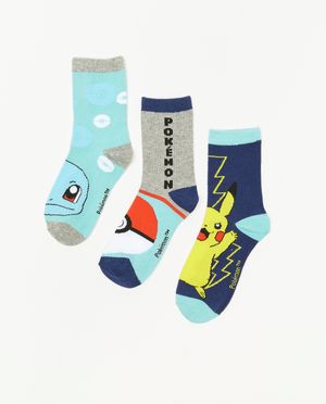 Set van 3 paar kousen Pok&eacute;mon - Pokemon