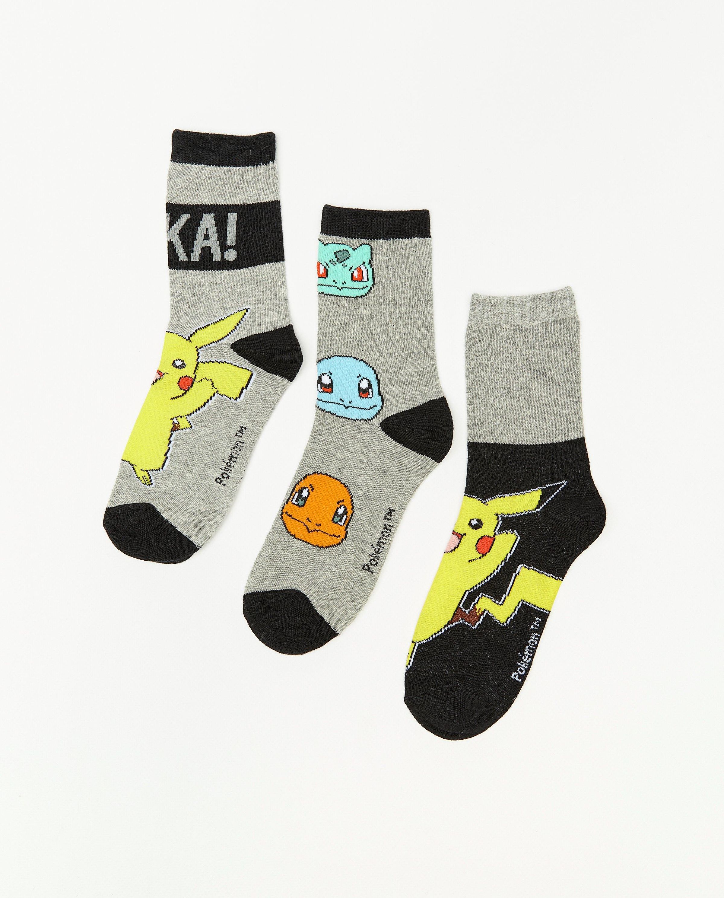 Set van 3 paar kousen Pok&eacute;mon - Pokemon