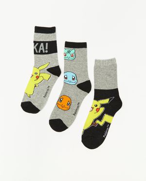 Set van 3 paar kousen Pok&eacute;mon - Pokemon