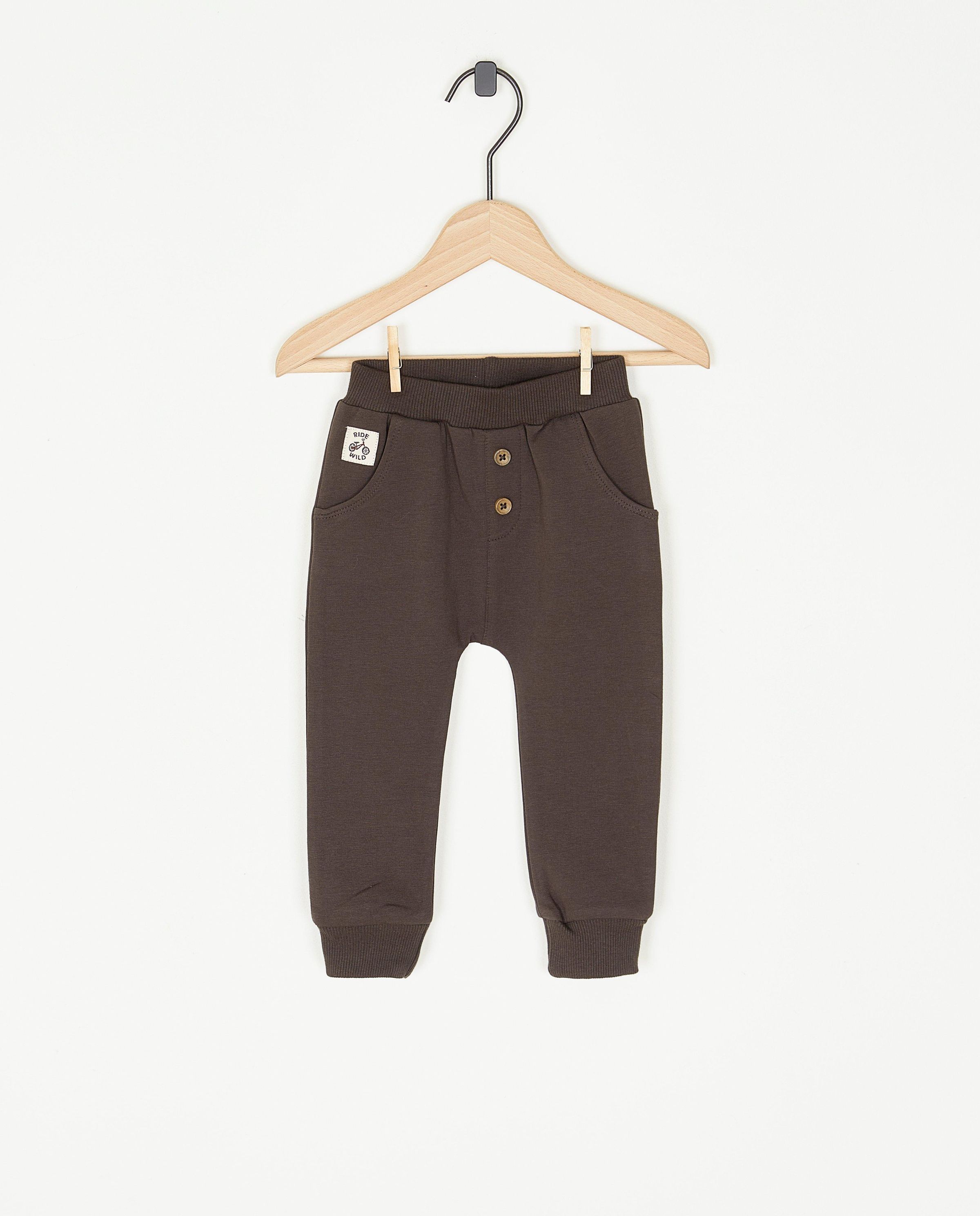 Pantalon de jogging gris fonc&eacute; - Feetje