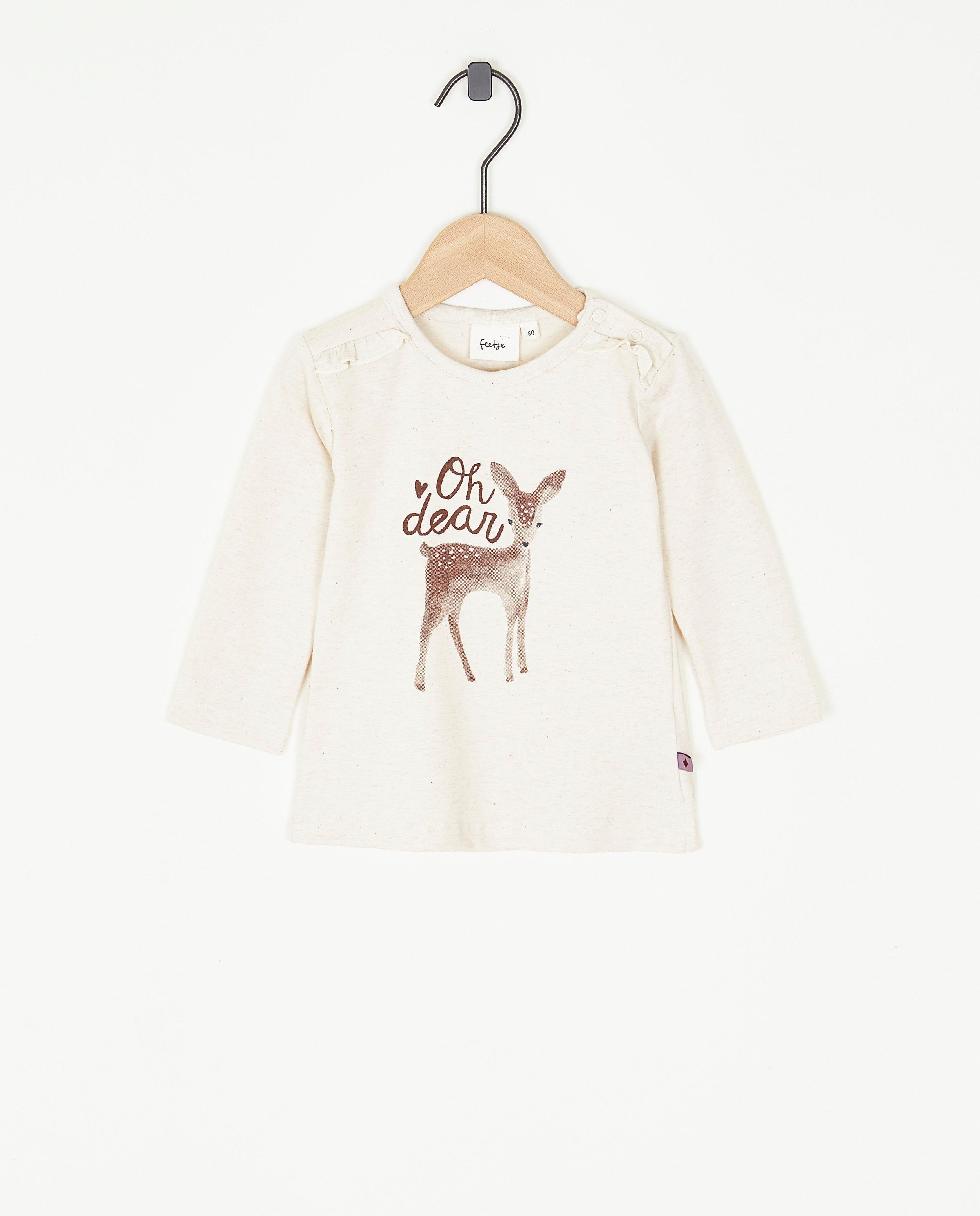 T-shirt imprim&eacute; &agrave; manches longues - Feetje