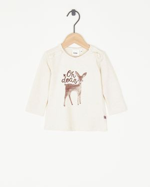 T-shirt imprim&eacute; &agrave; manches longues - Feetje