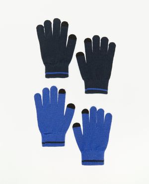 Set van 2 paar touchscreen handschoenen - Kidz Nation