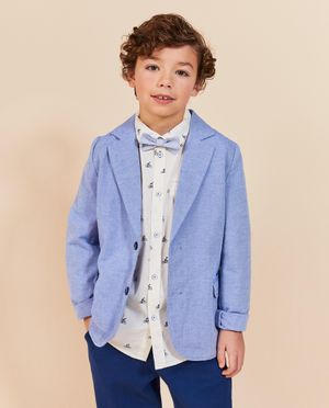 Blazers - Blauw kostuumvest, feest