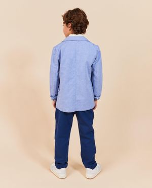 Blazers - Blauw kostuumvest, feest