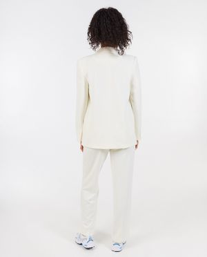 Blazers - Zwarte blazer met structuur