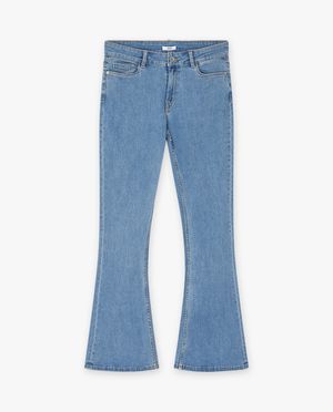 Jeans - Blauwe jeans, bootcut fit