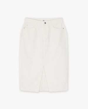 Rokken - Witte jeansrok