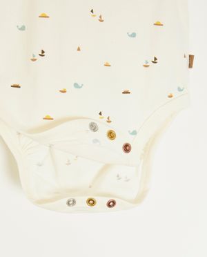 Onesies - Romper met enveloppehals