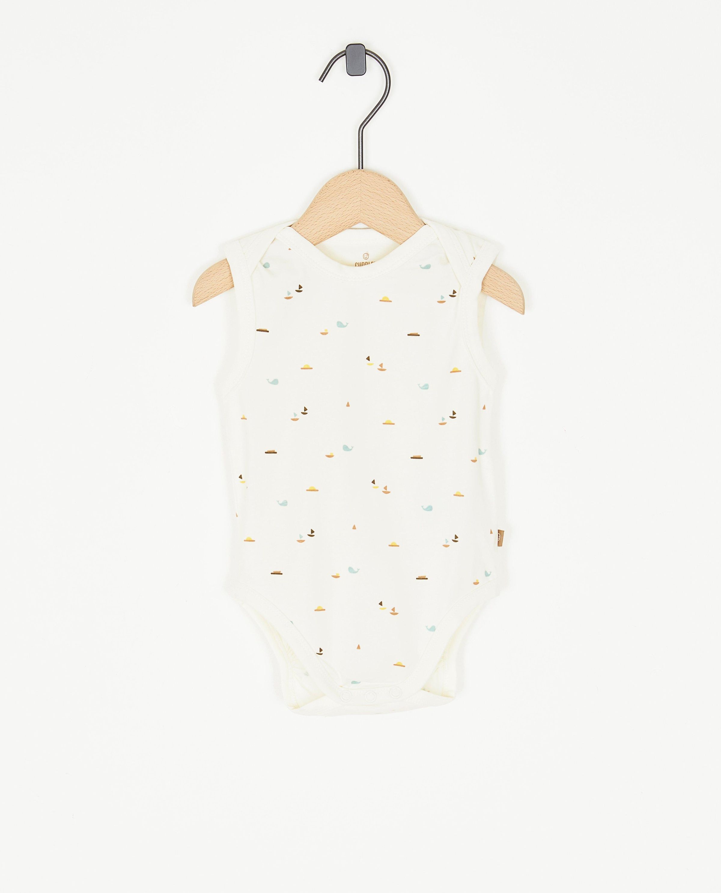 Romper met enveloppehals - Cuddles and Smiles