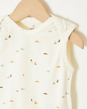 Onesies - Romper met enveloppehals
