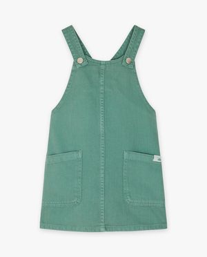 Kleedjes - Salopettejurk van jeans