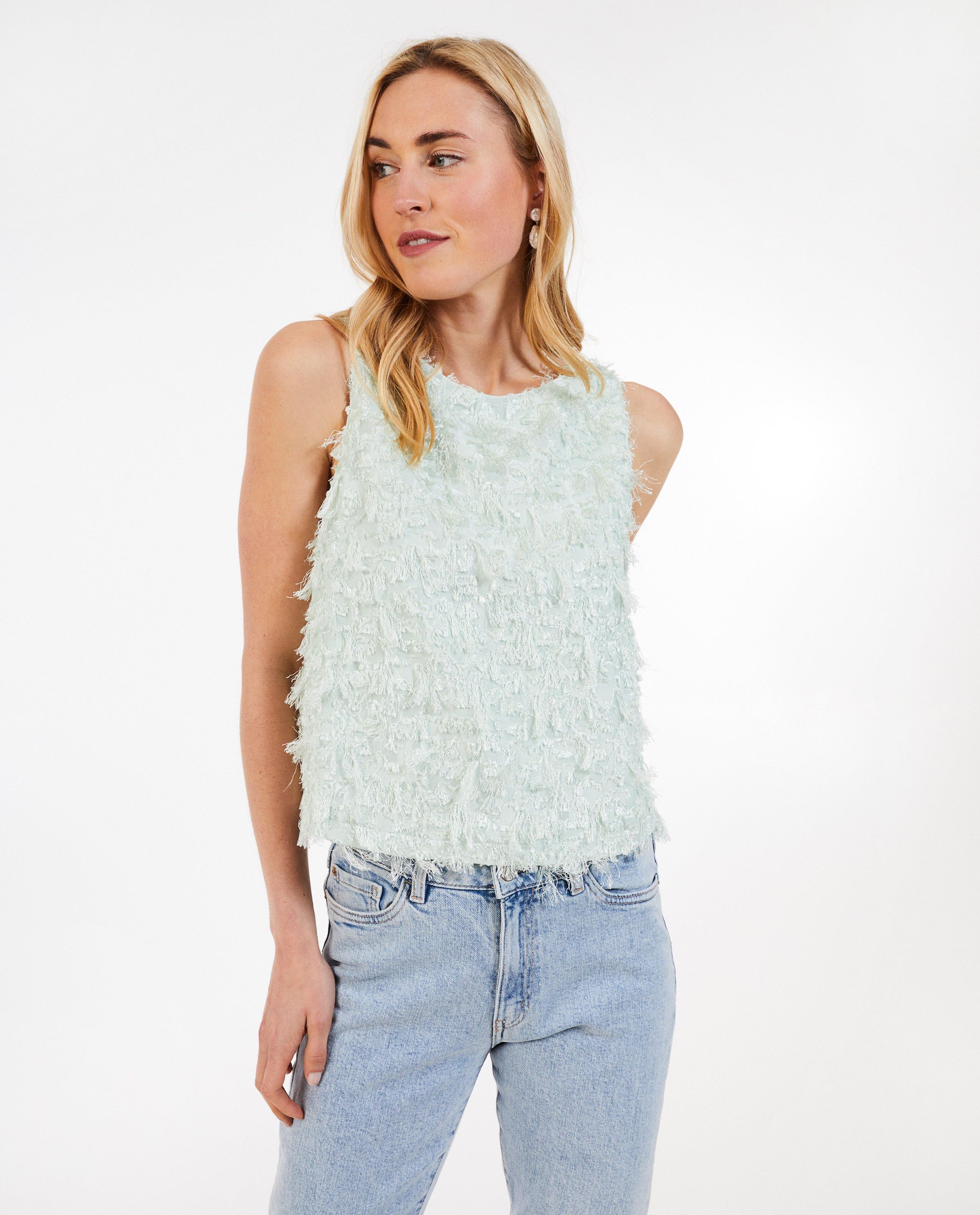 Blouse met structuur - Sora
