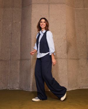 Blazers - Gilet met krijtstreep