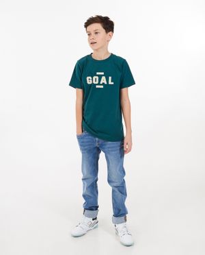 Blauwe jeans, straight fit - Besties