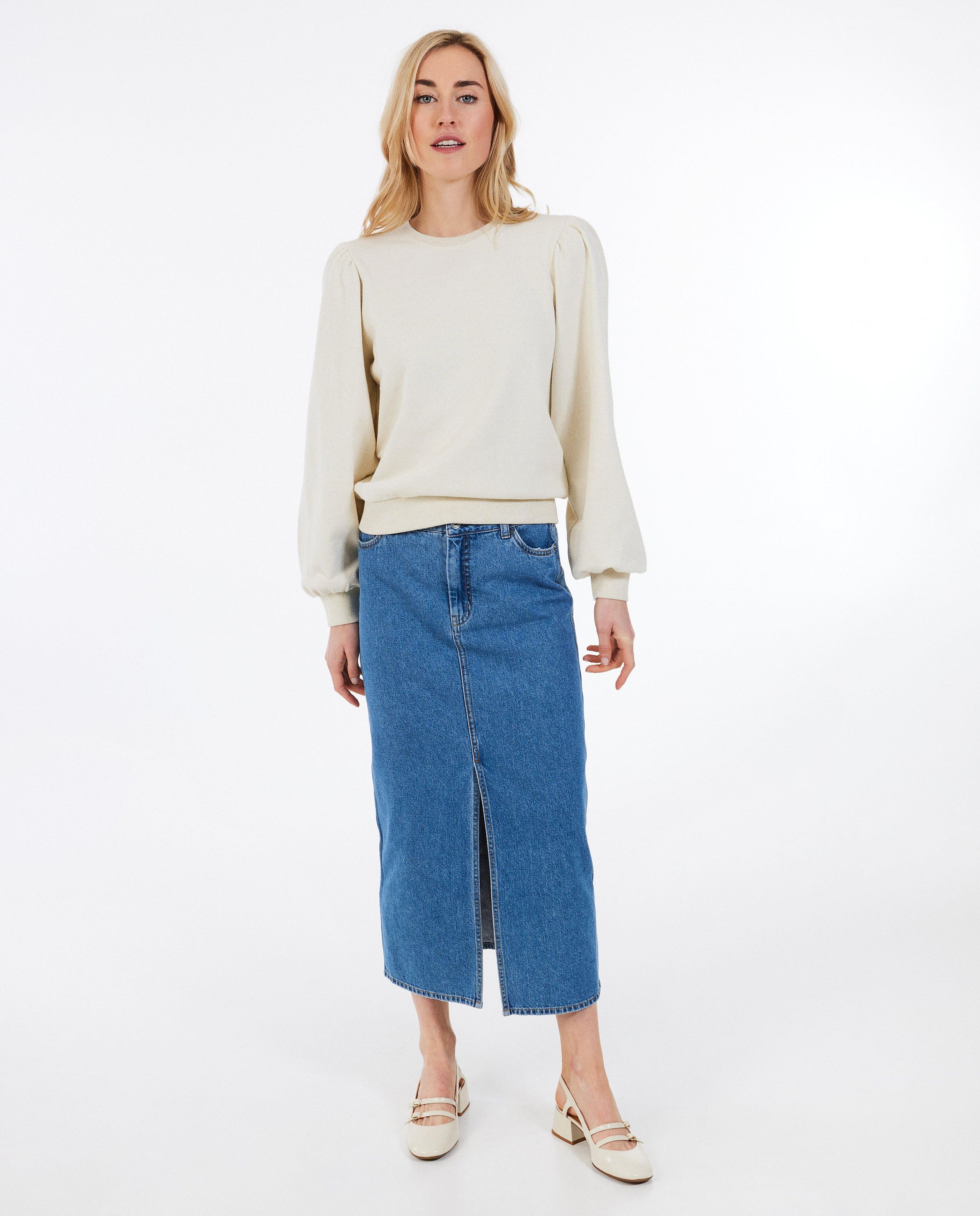 Blauwe jeansrok - Sora