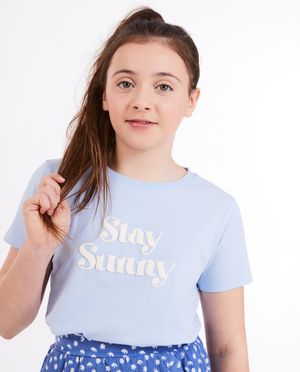 T-shirt met opschrift - Besties