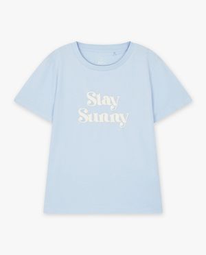 T-shirts - T-shirt met opschrift